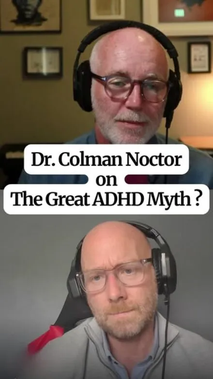 Instagram reel from 14 Sep 2026: Dr Colman Noctor on the ADHD documentary